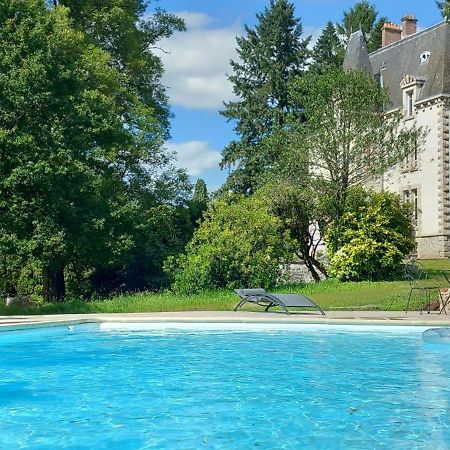 Chateau Maleplane Bed and Breakfast Saint-Léonard-de-Noblat Eksteriør billede