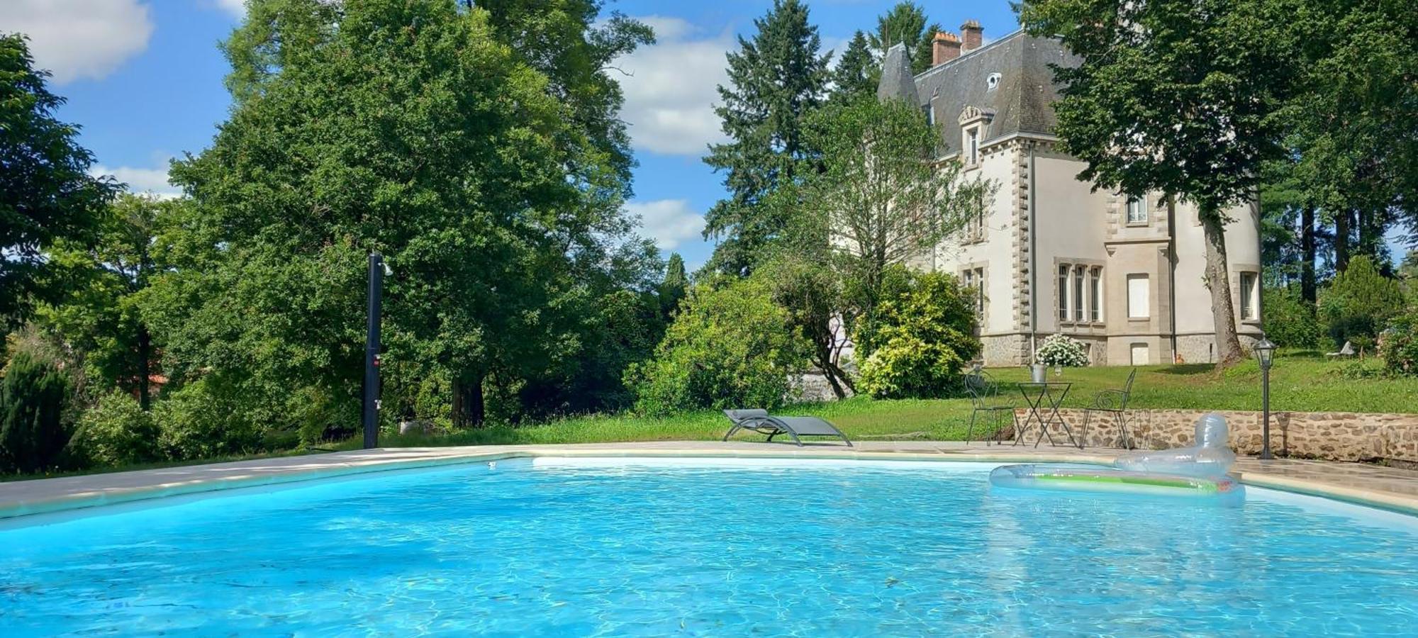 Chateau Maleplane Bed and Breakfast Saint-Léonard-de-Noblat Eksteriør billede